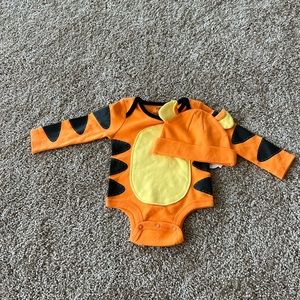 Tigger onesie and hat